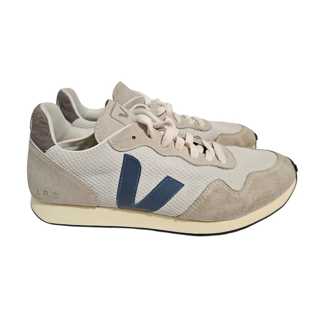 Veja SDU Rec Alveomesh Sneaker Womens 9 Shoe Natural California Beige Navy